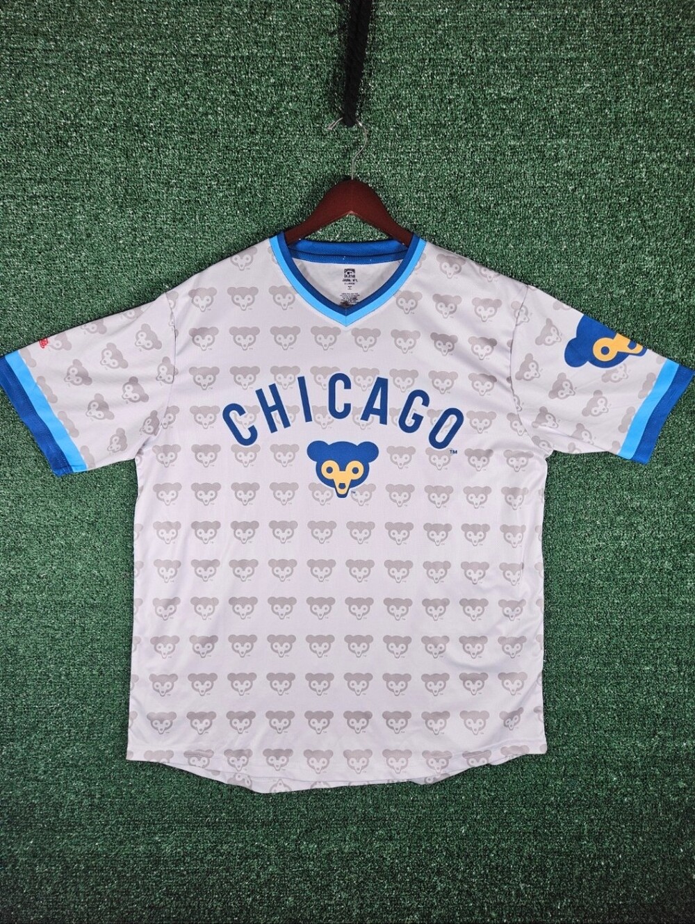 Cooperstown Collection × Stitches Chicago Cubs MLB Baseball Jersey Shirt / XL